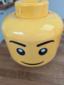 Lego head full of lego