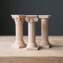 Set of 3 Miniature Greek Columns 3D Printed Decor Image 4