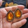 Vintage Irish Earrings Image 2