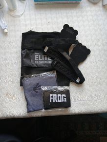Frog Grips Elite Hd Fingerless - All Black