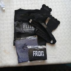 Frog Grips Elite Hd Fingerless - All Black