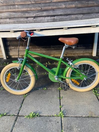 Brownie Junior 16" Children's Bike x Smallable | Olive