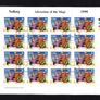 1999 Ireland Christmas Stamp Sheetlet Plate 1A1A1A1A Fine CDS Used with Dublin cancel of 4th November 1999 (First day of issue) Image 4