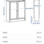 bookcase with doors ikea Image 10