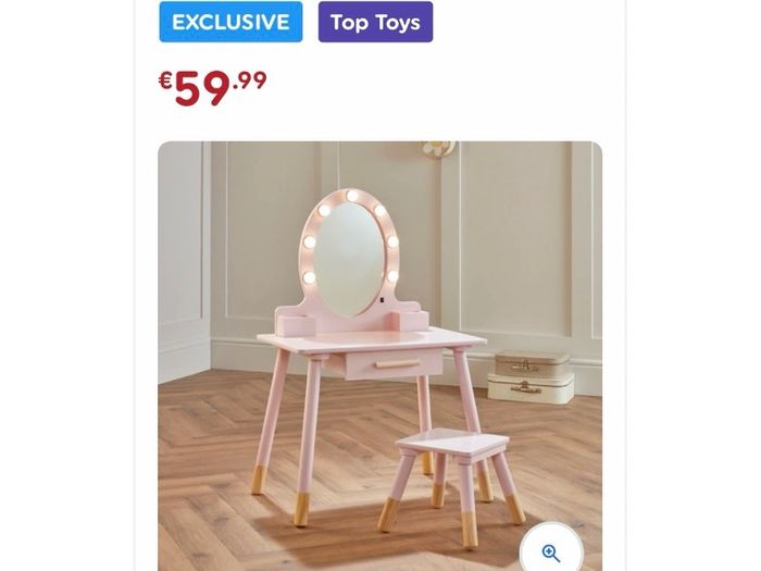Kids Dresser Table