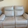 2 x cream 2 seater Image 2