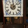 Antique Working 1870's Mahogany Cottage Mantel Shelf Clock 8" x 3,4" H-12" (works well) Image 8