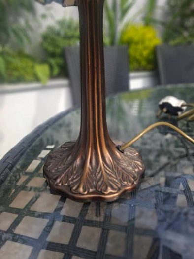 Beautiful Vintage Stained-glass Table Lamp