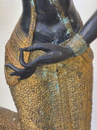 Vintage Thai Bronze Sculpture