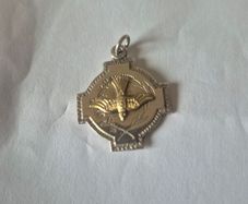 sterling silver confirmation medal