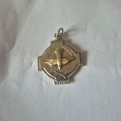sterling silver confirmation medal