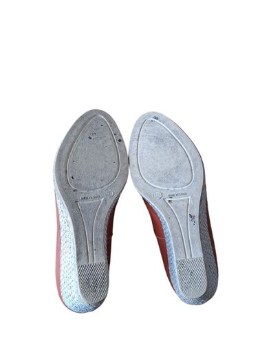 Josef Saenz leather wedge heels