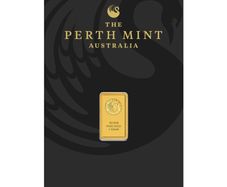 1 Gram Perth Mint Kangaroo Minted Gold Bar