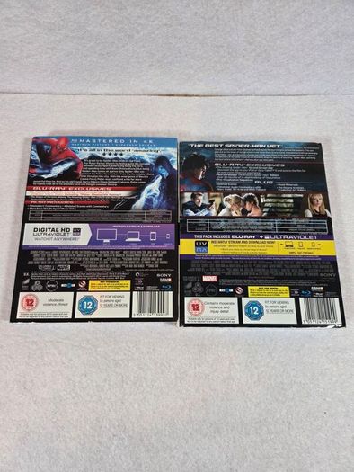 Amazing Spiderman blu ray