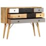 Sideboard 110x30x82 cm Solid Mango Wood Image 5