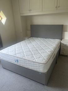king size bed with matress