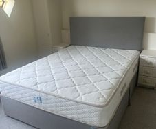king size bed with matress