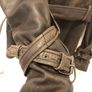 All Saints Ladies Leather Jacket XS Image 7