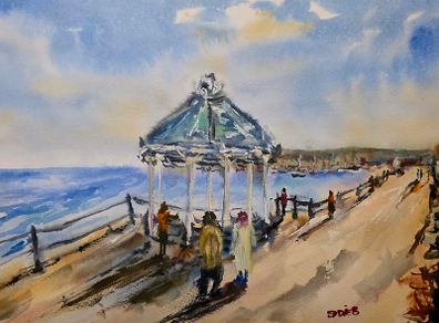 Dun Laoghaire watercolour