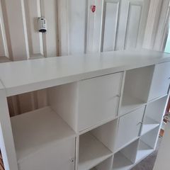 Ikea Kallax Shelving plus 2x desk