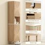 Slim Bathroom Storage Cabinet Image 7