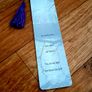 Handmade Bookmark with Original Poem & Tassel Image 2