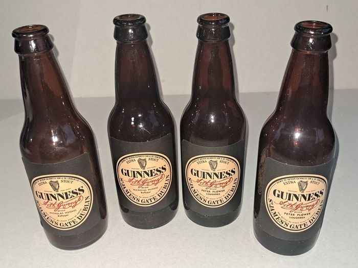 Vintage Guinness Bottles