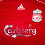 FREE POST Liverpool (M)  Shirt Jersey  adidas carlsberg Soccer Football Red YNWA Medium Image 2
