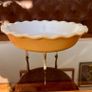 Emile Henry Beautiful Yellow Ruffled Pie Pan Made in France Image 8