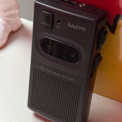 Sanyo Mini Talk-Book TRC-3640 Vintage Mini Cassette Recorder