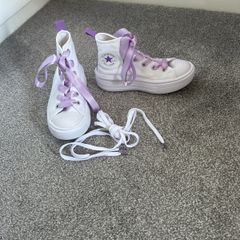 White Converse All Star Runners