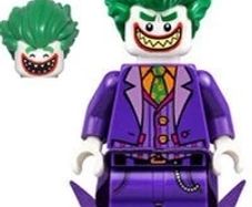Lego Joker minifigure
