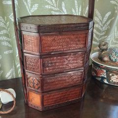 Vintage Asian Wedding Basket