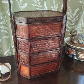 Vintage Asian Wedding Basket