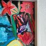 Original Art Swim Art Sea Swim Art Deco Style Image 9