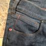 mens BUGATTI Jeans stretchy denim tapered leg navy  Size W 44  L 34 zip fly Image 7