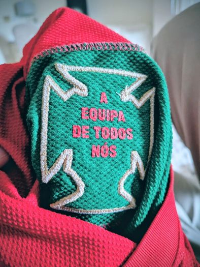 Portugal 2010 home football jersey shirt large mens nike