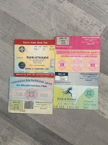 All Ireland Final and Semi Final Tickets 1992-2002