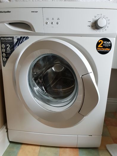 Montpellier MW5100P Freestanding Washing Machine White