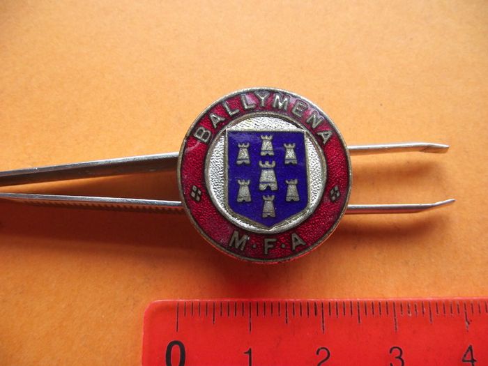 Vintage Ballymena Musical Festival Enamel Pin Badge