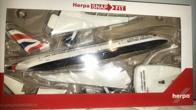 Herpa Snap Fit British Airways Model