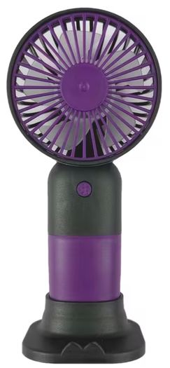 Usb rechargeable fan with stand blue 2 for 20
