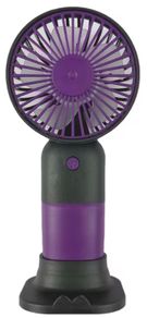 Usb rechargeable fan black purple 2 for 20