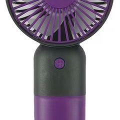 Usb rechargeable fan black purple 2 for 20