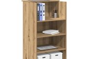 Reception Desk Artisan Oak 55x50x103.5 cm Engineered Wood
