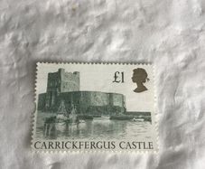 British stamp - Carrickfergus Castle