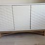 2 Units: Large Sideboard + TV Unit - White & Oak Effect Image 3