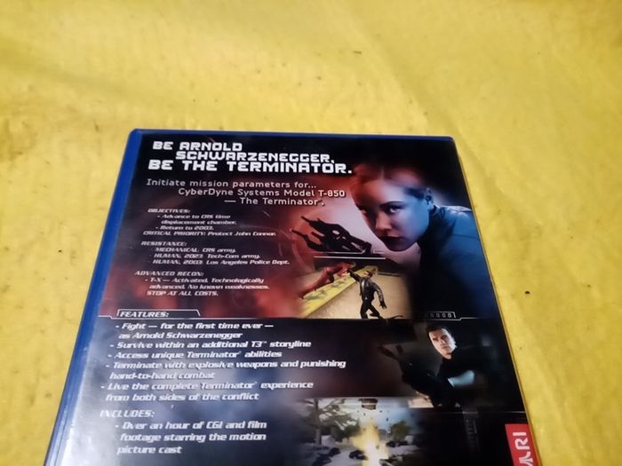 Terminator 3 Rise of the machines PlayStation 2 ps2 games Original