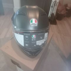 AVG k3 mat black helmet XL