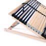 Slatted Bed Base with 42 Slats 7 Zones 120x200 cm Image 7